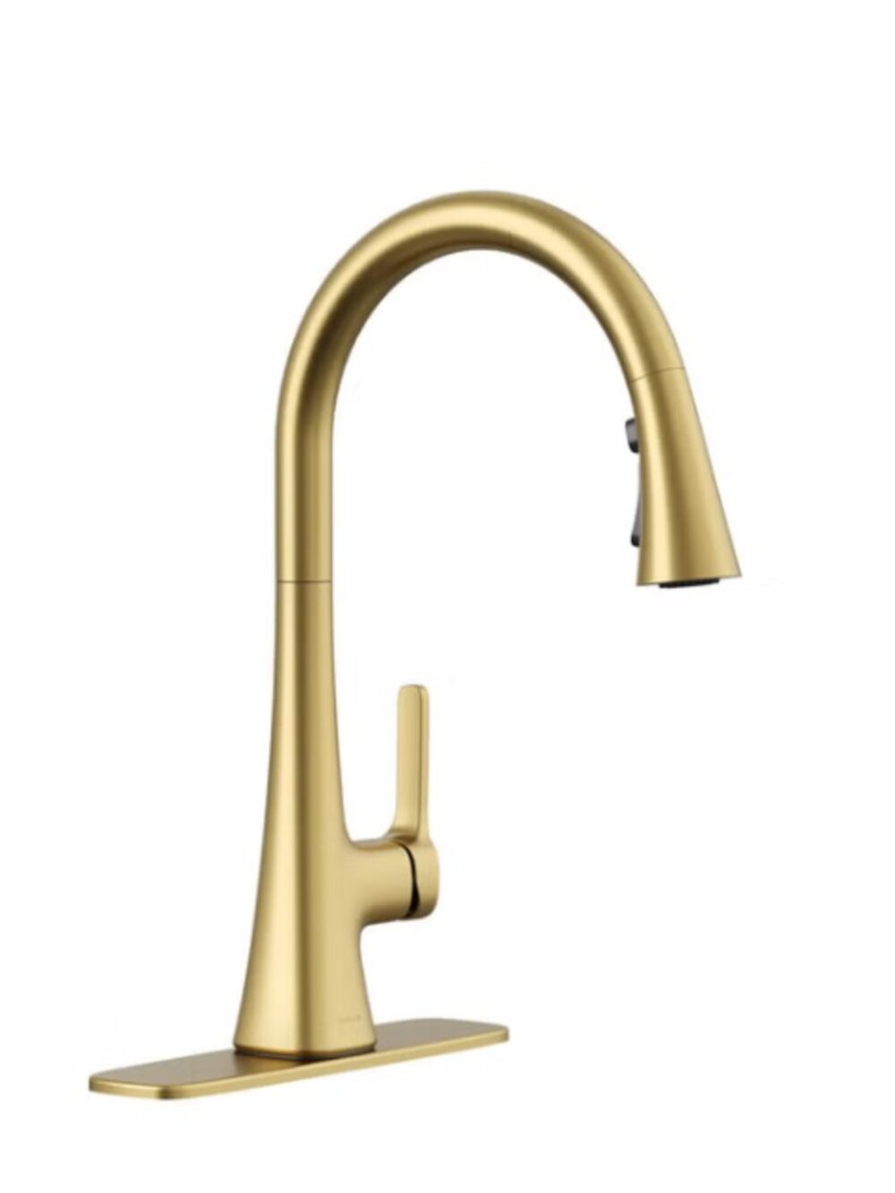 Kohler Guild Kitchen Faucet Vibrant Brushed Moderne Brass Finish